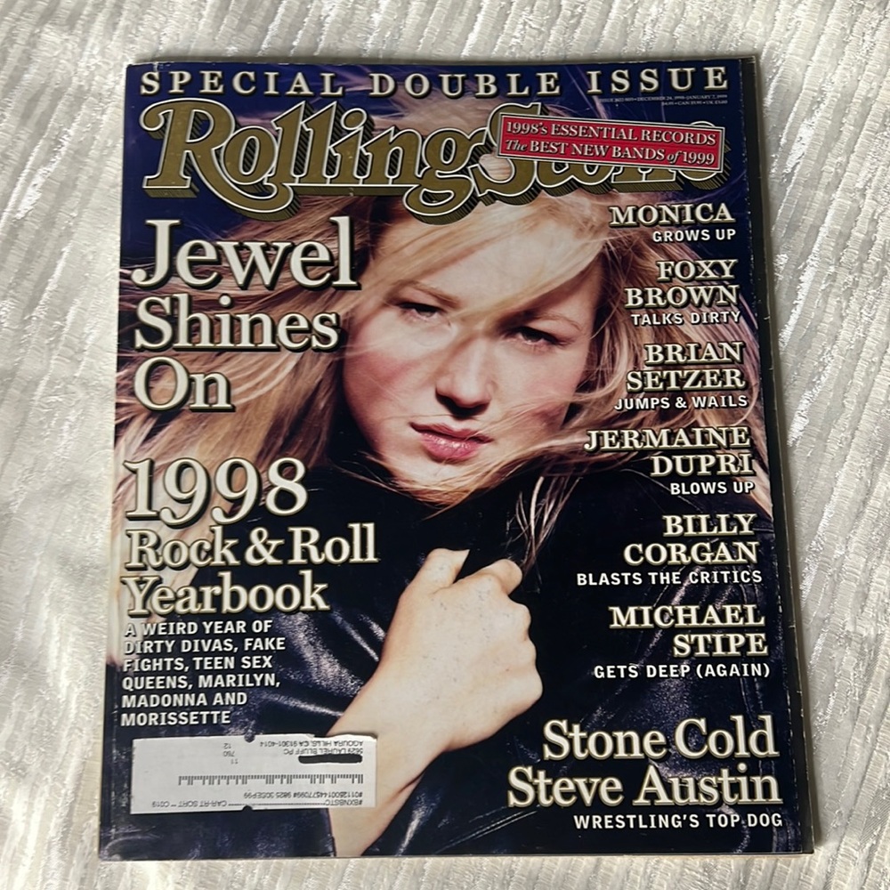 JEWEL SPECIAL DOUBLE EDITION ROLLING STONE MAGAZINE DEC 1999 ISSUE 803 - Picture 5 of 16